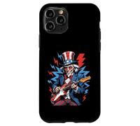 Guitarra Eléctrica Uncle Sam 4 de Julio Rock USA Carcasa para iPhone 11 Pro