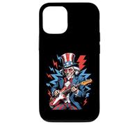 Guitarra Eléctrica Uncle Sam 4 de Julio Rock USA Carcasa para iPhone 12/12 Pro