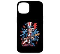 Guitarra Eléctrica Uncle Sam 4 de Julio Rock USA Carcasa para iPhone 13