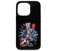 Guitarra Eléctrica Uncle Sam 4 de Julio Rock USA Carcasa para iPhone 13 Pro