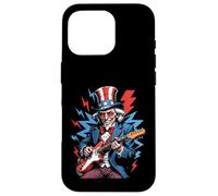 Guitarra Eléctrica Uncle Sam 4 de Julio Rock USA Carcasa para iPhone 16 Pro