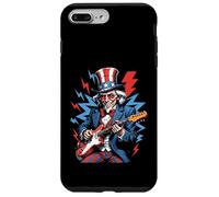 Guitarra Eléctrica Uncle Sam 4 de Julio Rock USA Carcasa para iPhone 7 Plus/8 Plus