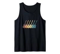 Guitarra eléctrica Vintage Camiseta sin Mangas