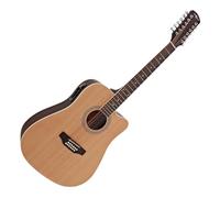 Guitarra Electroacústica Dreadnought de 12 Cuerdas de Gear4music