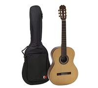 Guitarra Española Clásica ADMIRA ELSA de Madera Acabado Luxe Tamaño 4/4 con Funda Acolchada - Rockmusic España