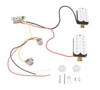 Guitarra HH Pickup Alta Sensibilidad HH Pickup Juego de Tono y Volumen Ajustables para Guitarra Eléctrica