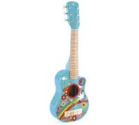 Hape Guitarra Hippie - Instrumento Musical Infantil con Diseño Retro y Vibrante