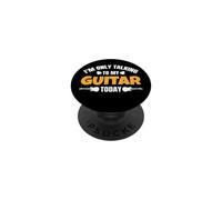 Guitarra I'm Only Talking To My Guitar Today PopSockets PopGrip Adhesivo