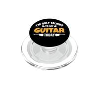 Guitarra I'm Only Talking To My Guitar Today PopSockets PopGrip para MagSafe