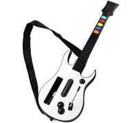 Guitarra inalámbrica compatible con Wii, soportes para juegos de banda de rock y héroe de guitarra. (Rock Band 1 no es compatible)