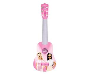 Guitarra infantil Lexibook Barbie 53 cm 6 cuerdas rosa y azul