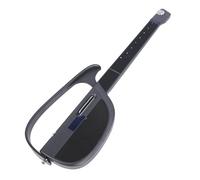 Guitarra Inteligente sin Cuerdas C1, Guitarra Eléctrica Acústica Plegable con Generador de Acordes, Hojas de Acordes Interactivas de Aplicación y Caja de Ritmos Incorporada (Gris