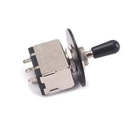 Guitarra Interruptor de Palanca de 3 Vías Rhythm para LP SG Reemplazo de Guitarra Negro