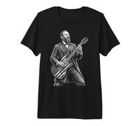 Guitarra James A Garfield Camiseta Premium