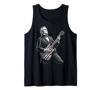Guitarra James K Polk Camiseta sin Mangas