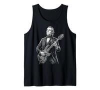 Guitarra James K Polk Camiseta sin Mangas