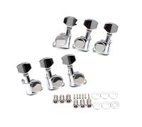 Guitarra Lock String Tuner 3R3L guitarra Locking Tuning Key Pegs Guitarra Cabeza Piezas de repuesto Guitarra eléctrica
