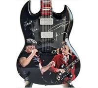 Guitarra miniatura AC DC Angus y Brian