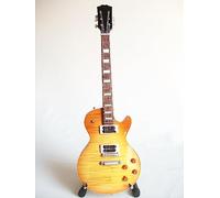 Guitarra miniatura estilo Les Paul "Appetite burst" de Slash