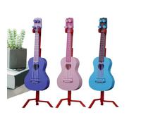Guitarra Miniatura - Figura Musical Coleccionable 3 Piezas - Miniatura De Guitarra con Impresión 3D | para Estante, Escritorio, Dormitorio, Aficionados A La Música, Adolescentes Y