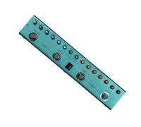 Guitarra Multiple Effekte Pedal 3 Band E Guitarra Pedal Efector 3 Retrasos 3 Reverberaciones Efectos de Guitarra Digital Multiple Efecto Pedal de Guitarra Pedal