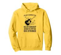 Guitarra - Música Clásica Guitarrista Guitarra Acústica Sudadera con Capucha