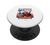 Guitarra Musical Raising Rock Star Daughter Proud Rock Dad PopSockets PopGrip Adhesivo
