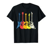 Guitarra músico Guitarras Regalos para Jugadores Camiseta