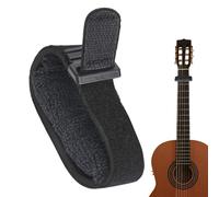 Guitarra muter algodón cadena amortiguador - Soft Neck Belt Silencer, Reutilizable sonido mudo | Performance Stopper, herramienta insonorizada elástica, duelo de la banda de reducción de ruido de la