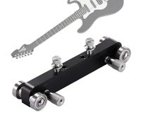 Guitarra Nut Bridge Sander - Aleación de aluminio, Herramienta de precisión Ajustable | Fine Grinding Pulido Instrumento Guitar Puente Saddle Sander, Herramienta de Mantenimiento para Guitarras, Bajos