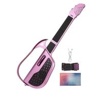 Guitarra para - Guitarra plegable sin cuerdas para, diseño portátil con educación y placer, instrumento musical para el hogar, viajes, clase, familiar y