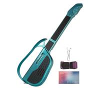 Guitarra para guitarra plegable sin cuerdas para diseño portátil con educación y placer, instrumento musical para el hogar, viajes, clase, en familia y