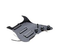 Guitarra Pickguard Humbucker Pickups Set Negro SSH Cargado Precableado Para Guitarra Eléctrica