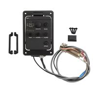Guitarra Pickup Tuner, Guitar Piezo Pickup, Acoustic Guitar Tuner, Electric Guitar Tuner, Acoustic Electric Transducer, Volume Control, Bass-Midrange Control, Guitar Sound Transceiver for Performances
