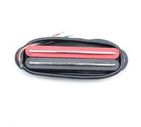 Guitarra Pickups Juego De Pastillas Humbucker De Doble Riel Hot Rail Para Guitarra Eléctrica ST Pastilla De Bobina Doble(Red 1)