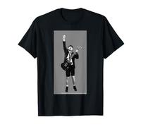 Guitarra Rock AC DC Schoolboy Pose Thunder Stage Camiseta