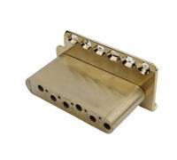 Guitarra ST de Corea for puente trémolo Wilki-nson WV6, monturas de acero dobladas + bloque de Zinc o bloque de latón dorado de Corea(Brass Block)