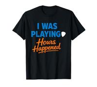 Guitarra Tiempo Perdido Pista del Tiempo Guitarrista Humor Flow Música Camiseta