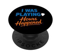 Guitarra Tiempo Perdido Pista del Tiempo Guitarrista Humor Flow Música PopSockets PopGrip Adhesivo