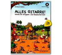 Guitarra todo. Guitarra - Escuela de Burkhard wolters para grupos de Instrucción y único con CD y Dunlop Púa/Schott Music ed21710 - 50 9783795747916
