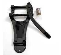 Guitarra Tremolo Vibrato Bridge Tailpiece compatible con Bigsby B700 Style para guitarra eléctrica Gibson ES-335 y Les Paul Style Archtop (Negro-B)
