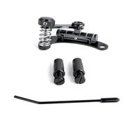 Guitarra Vibrato Tailpiece Tremolo, Unidad de trémolo de cuerpo plano superior Puente Vibrato for LP for guitarras eléctricas SG(Schwarz)