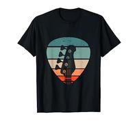 Guitarra Vintage Bass I Headstock Bassist I Bajistas Camiseta