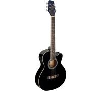 Guitarra Western, Negro Con Pastilla