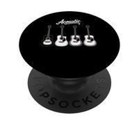 Guitarras acústicas de cuerda de guitarra acústica Rock PopSockets PopGrip Adhesivo