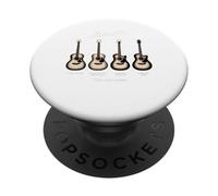 Guitarras acústicas de cuerda de guitarra acústica Rock PopSockets PopGrip Adhesivo