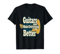 Guitarras Amantes de la Guitarra Hacen Que Todo Sea Mejor Camiseta