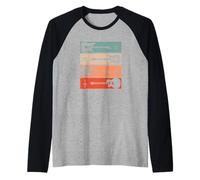 Guitarras bajo músico Camiseta Manga Raglan