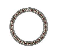Guitarras clásicas Soundhole Guitarras Inlay Pegatinas Círculos de Guitarra Agujero de Sonido Cubiertas para Guitarras Sonido Agujero Roseta