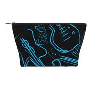 Guitarras de Rock, Bolsa de artículos de tocador Bolsa de Maquillaje Bolsa de cosméticos Bolsa de artículos de tocador de Viaje portátil